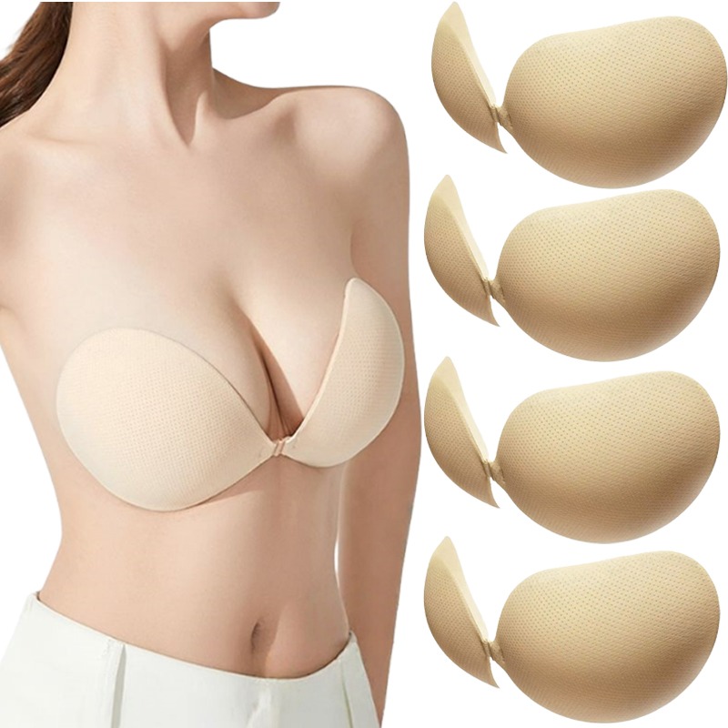 Strapless Bra Backless - Sujetador Adhesivo Push-Up de Silicona Engrosada