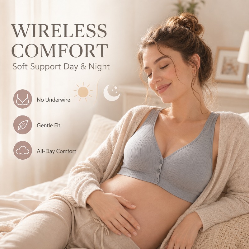 Sujetador de Lactancia para Mu - Nursing Bra Sleep reseña y precio