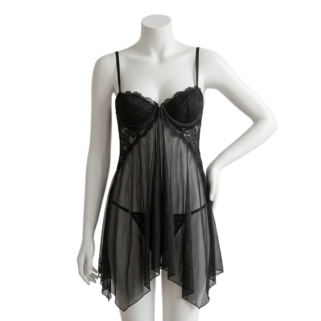 Camisón de encaje para mujer,  - Babydoll Chemise Night reseña y precio